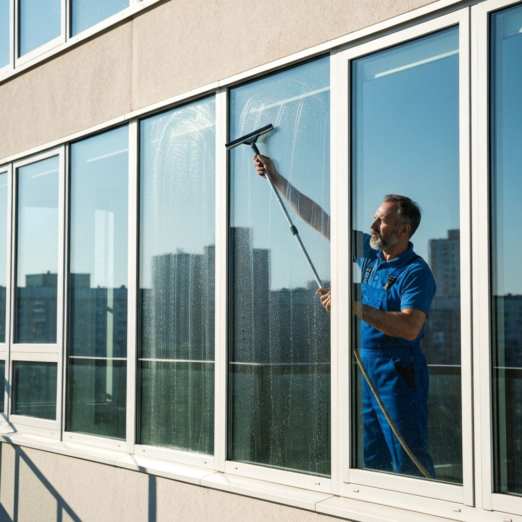 창문·베란다 청소 청소 현장 사진